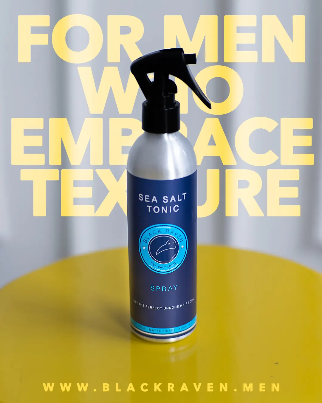 Black Raven Sea Salt Tonic campagnebeeld