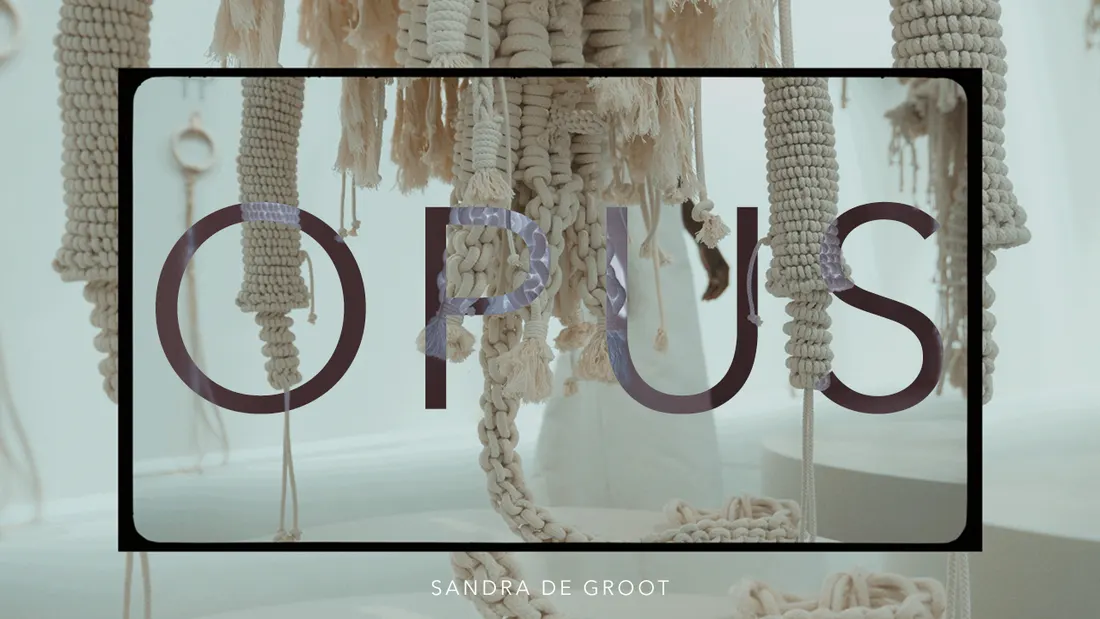 OPUS titelontwerp voor Sandra de Groot